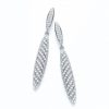 925 Sterling Silver Cubic Zirconia Elegant Drop Earring